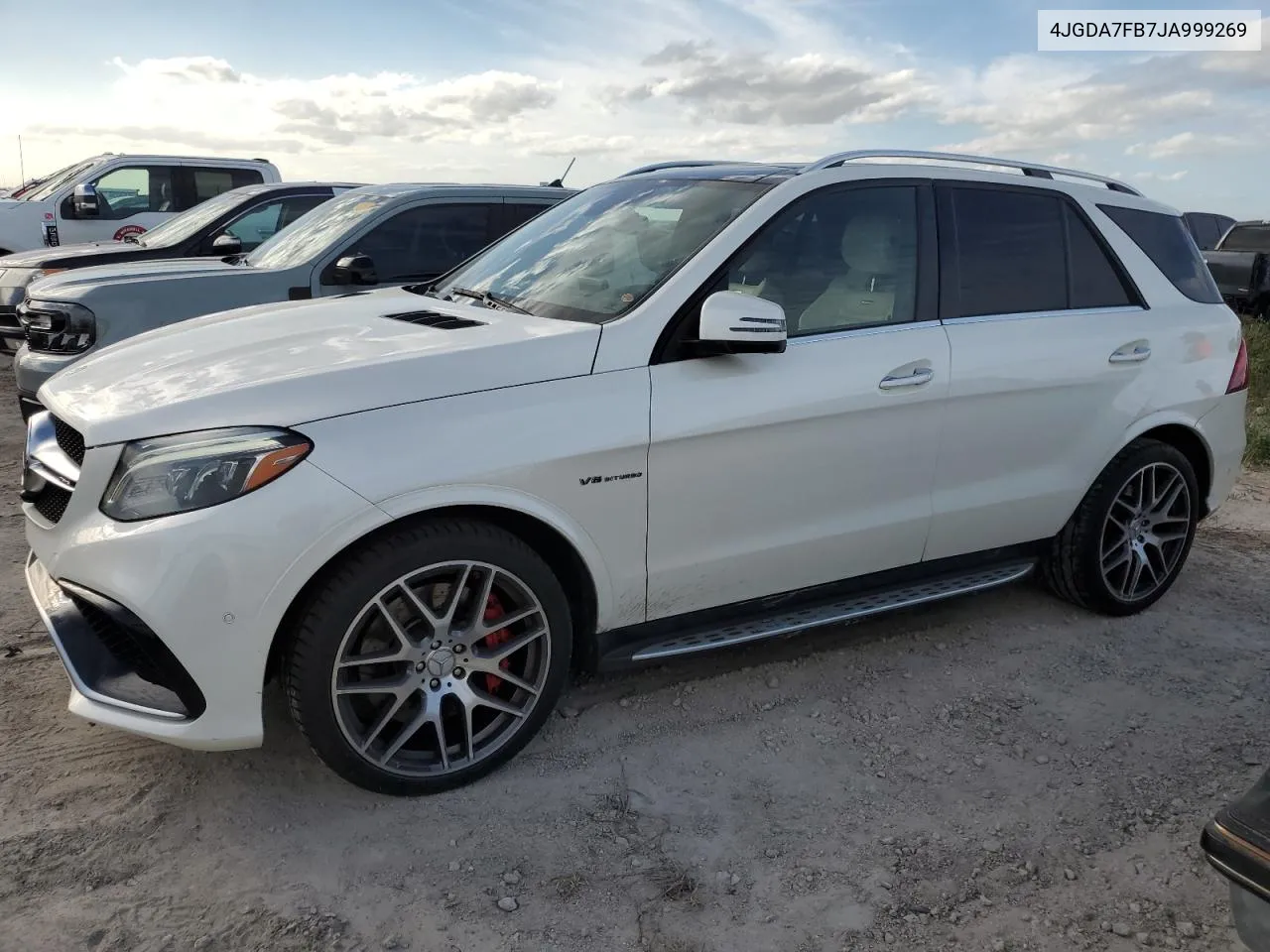 2018 Mercedes-Benz Gle 63 Amg-S 4Matic VIN: 4JGDA7FB7JA999269 Lot: 75005394