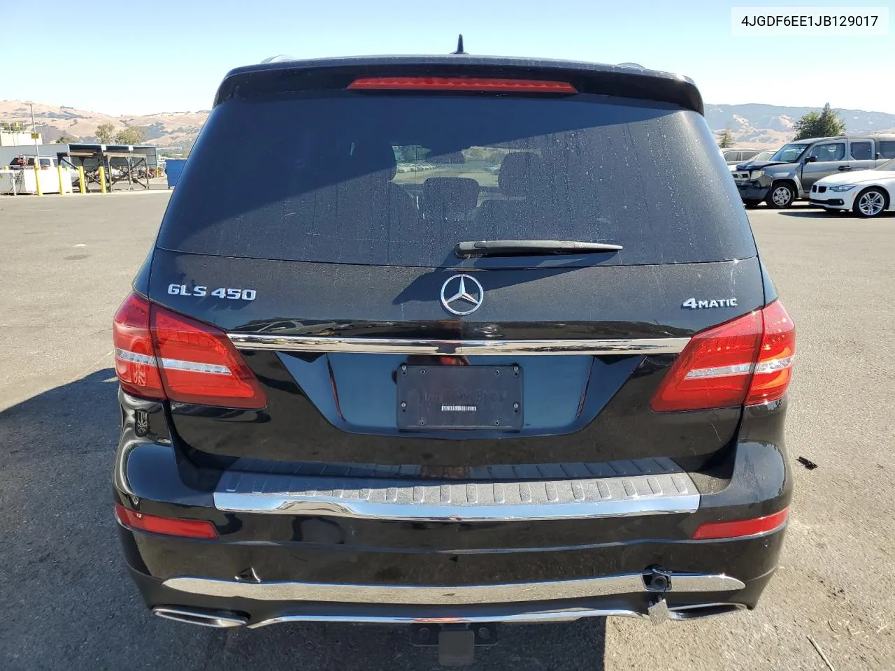 2018 Mercedes-Benz Gls 450 4Matic VIN: 4JGDF6EE1JB129017 Lot: 75712504