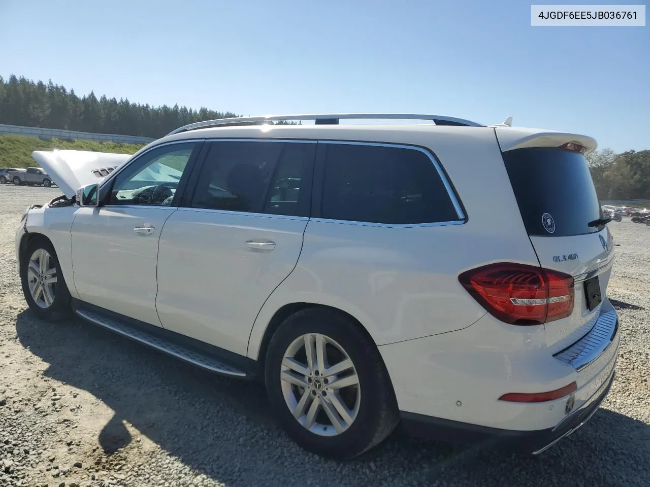 2018 Mercedes-Benz Gls 450 4Matic VIN: 4JGDF6EE5JB036761 Lot: 75816664