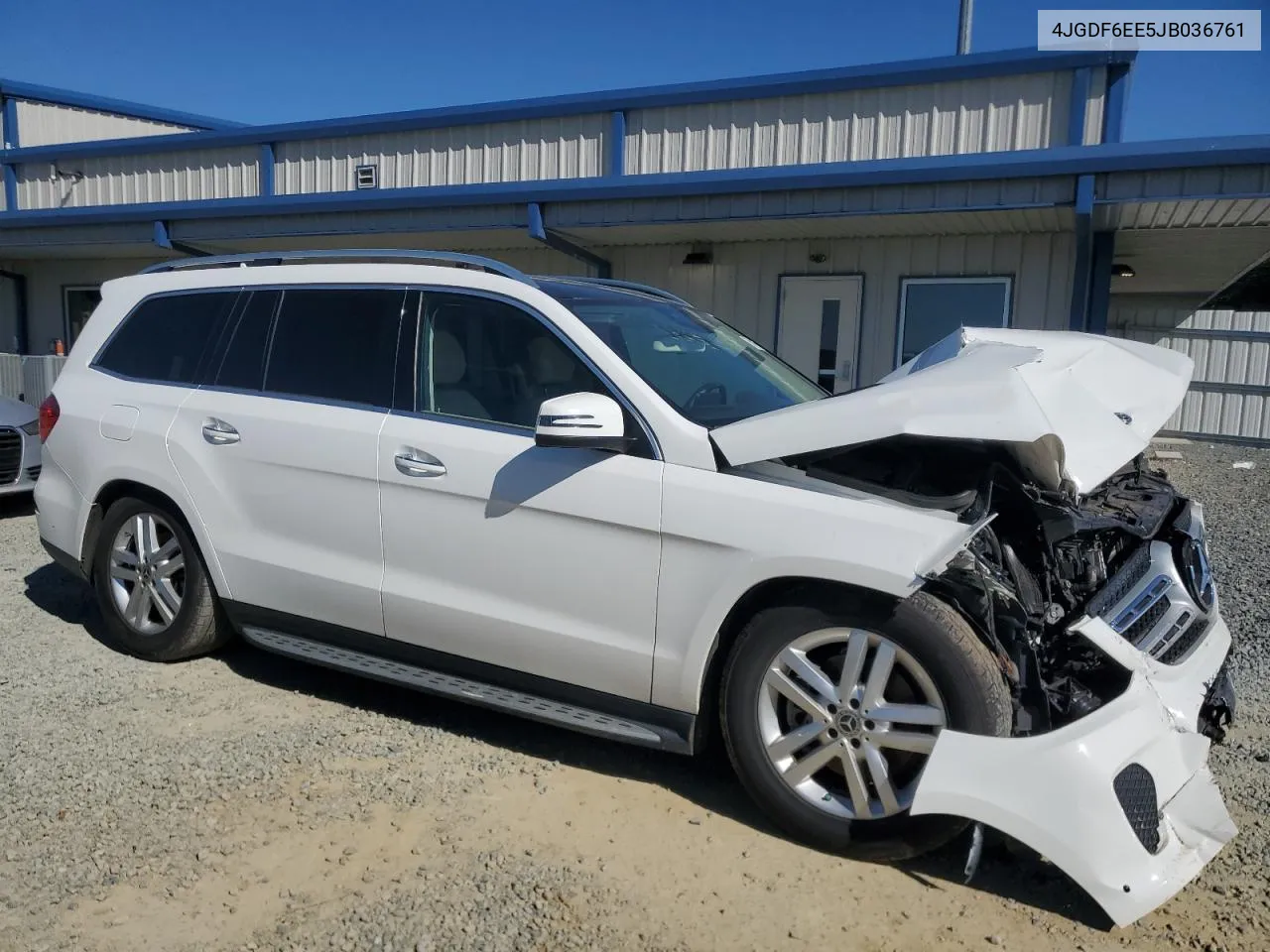 2018 Mercedes-Benz Gls 450 4Matic VIN: 4JGDF6EE5JB036761 Lot: 75816664