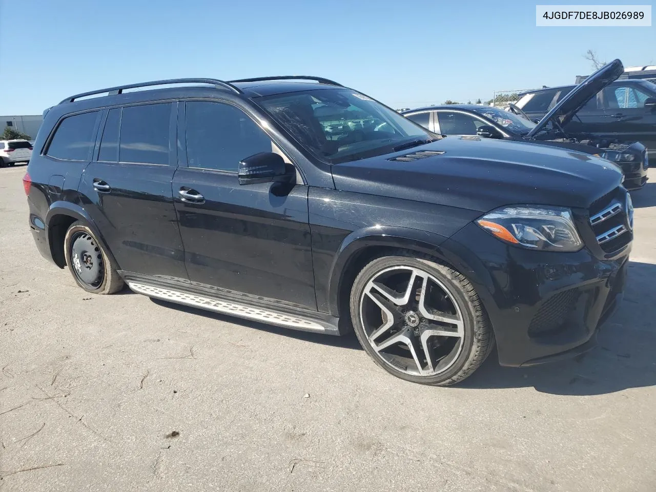 2018 Mercedes-Benz Gls 550 4Matic VIN: 4JGDF7DE8JB026989 Lot: 76401364