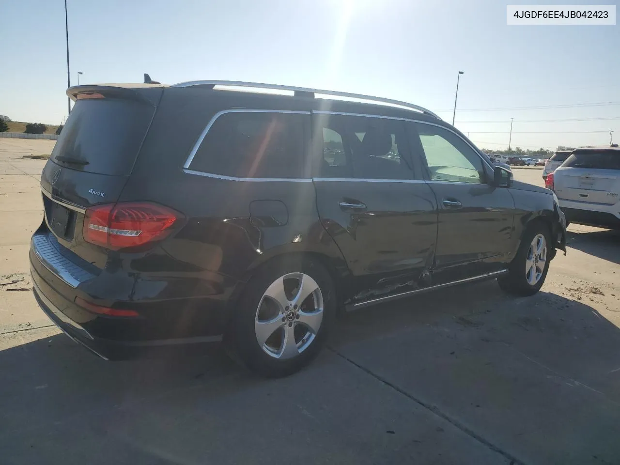 2018 Mercedes-Benz Gls 450 4Matic VIN: 4JGDF6EE4JB042423 Lot: 76717354