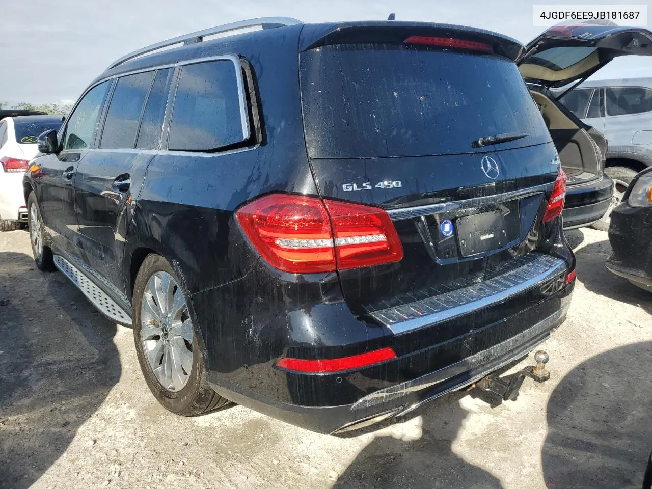 2018 Mercedes-Benz Gls 450 4Matic VIN: 4JGDF6EE9JB181687 Lot: 77096984