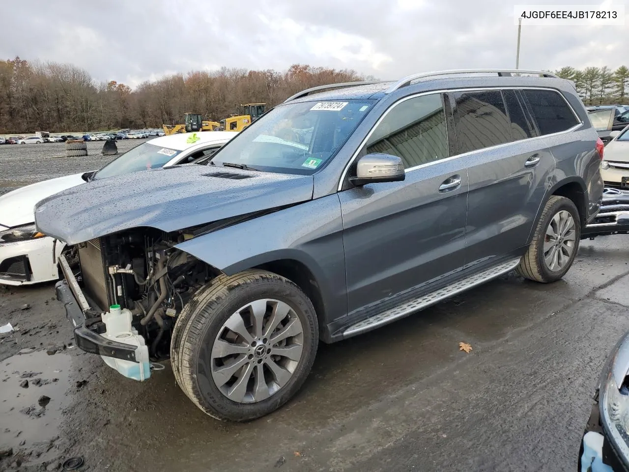 2018 Mercedes-Benz Gls 450 4Matic VIN: 4JGDF6EE4JB178213 Lot: 79739724