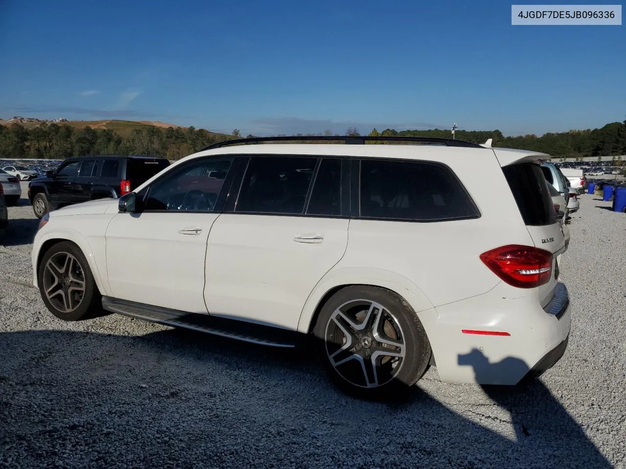 2018 Mercedes-Benz Gls 550 4Matic VIN: 4JGDF7DE5JB096336 Lot: 80138474