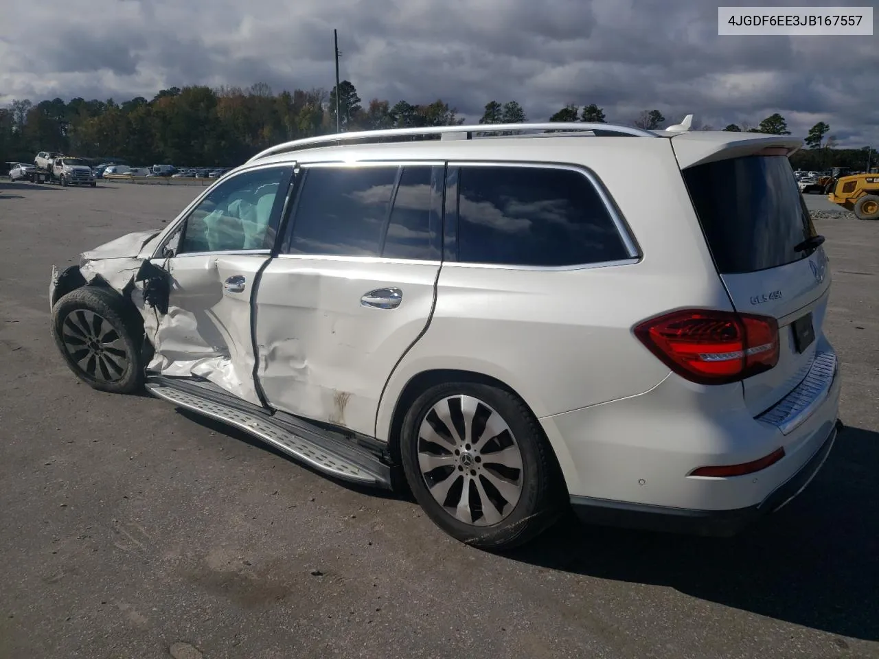 2018 Mercedes-Benz Gls 450 4Matic VIN: 4JGDF6EE3JB167557 Lot: 80941044