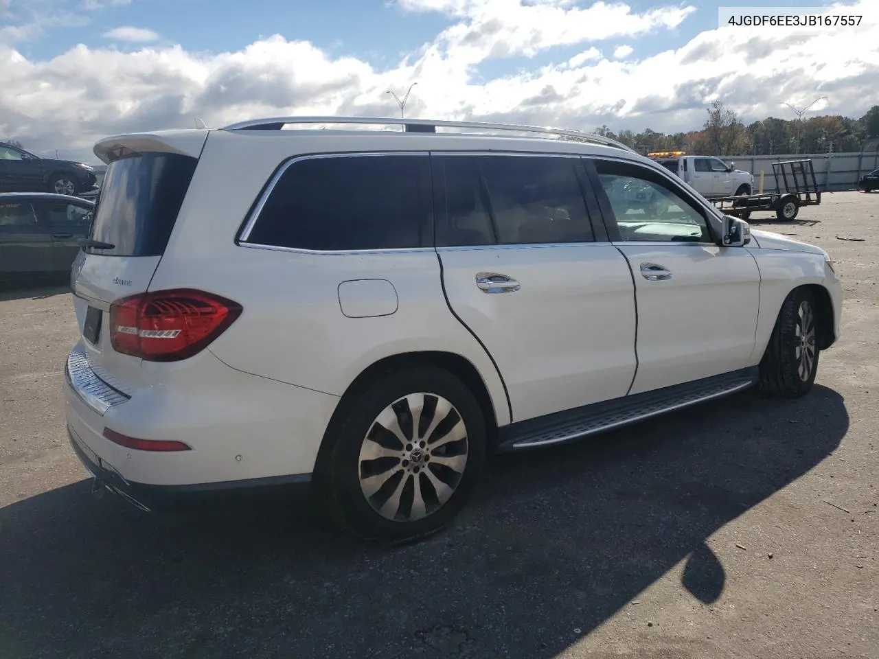 2018 Mercedes-Benz Gls 450 4Matic VIN: 4JGDF6EE3JB167557 Lot: 80941044