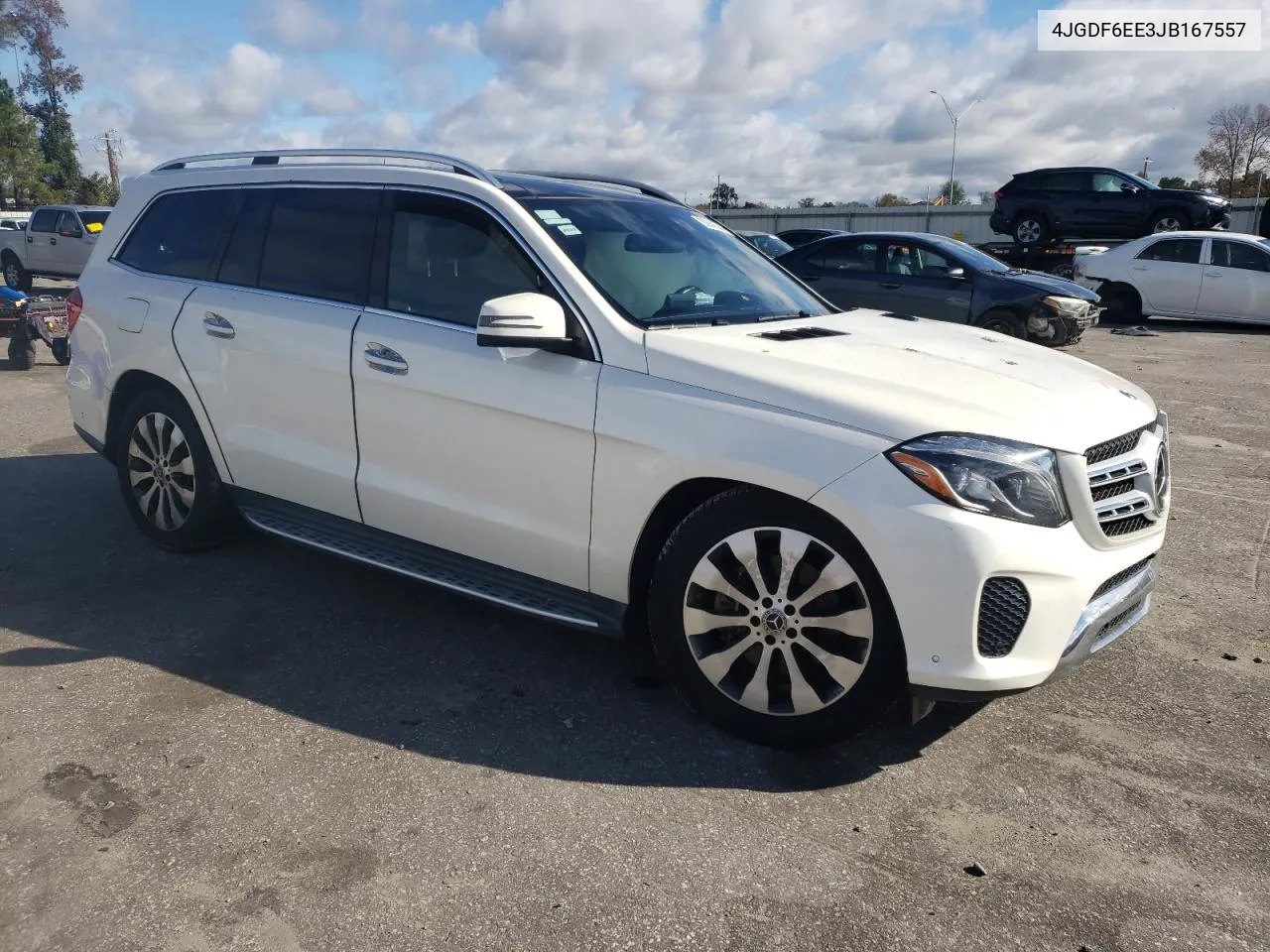 2018 Mercedes-Benz Gls 450 4Matic VIN: 4JGDF6EE3JB167557 Lot: 80941044