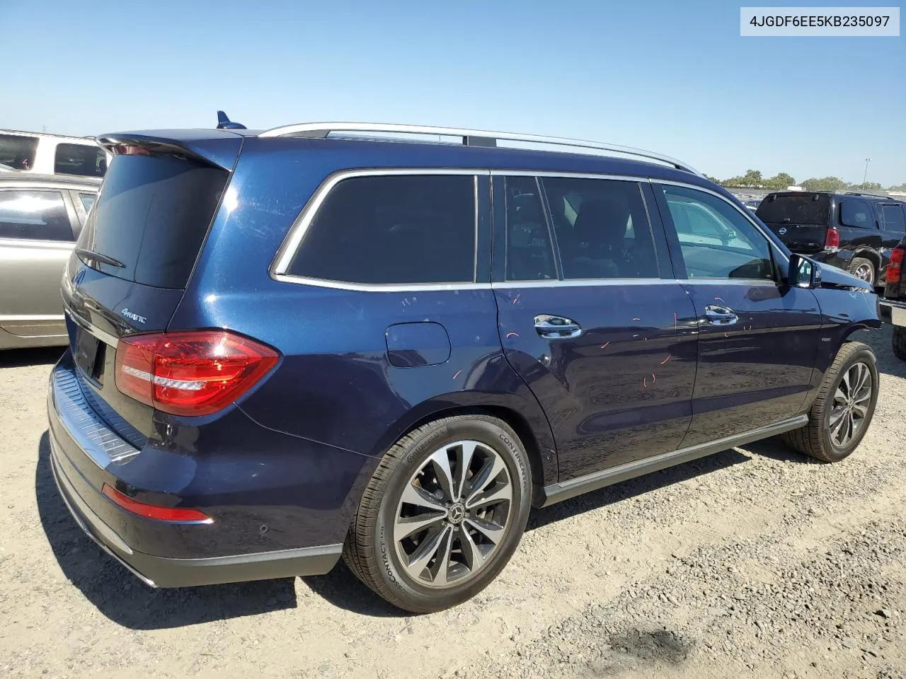 2019 Mercedes-Benz Gls 450 4Matic VIN: 4JGDF6EE5KB235097 Lot: 60946624