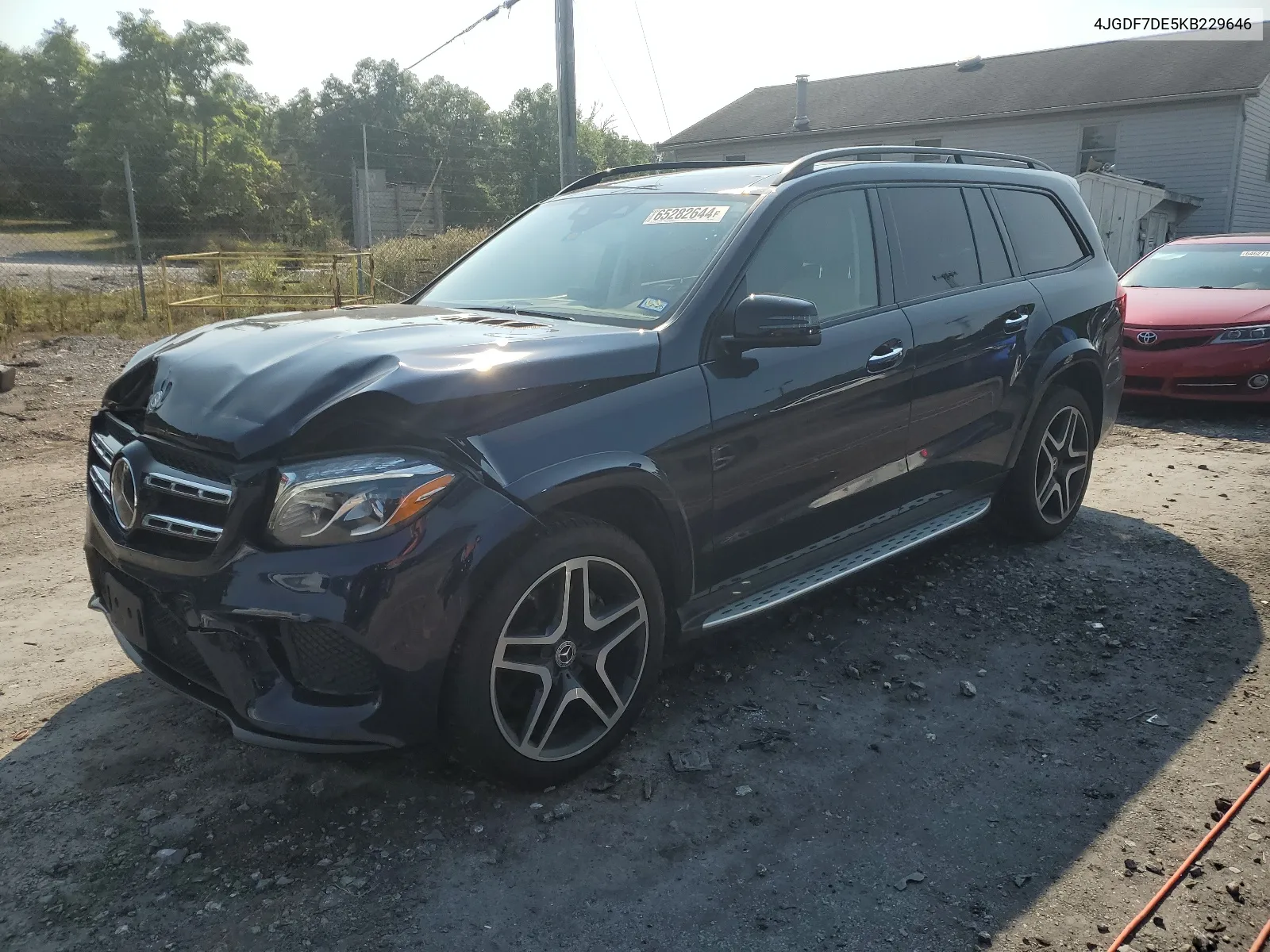 2019 Mercedes-Benz Gls 550 4Matic VIN: 4JGDF7DE5KB229646 Lot: 65282644