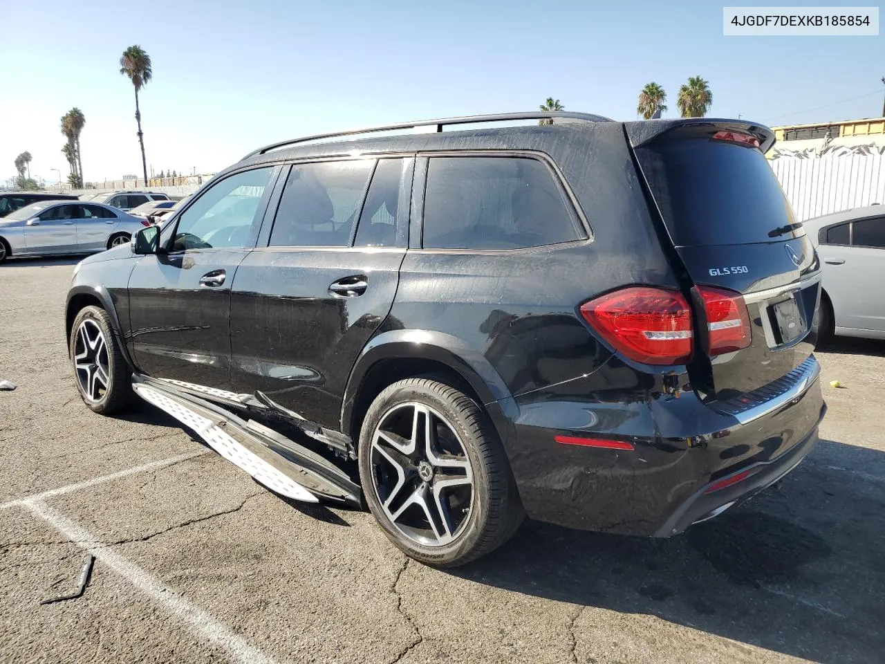 2019 Mercedes-Benz Gls 550 4Matic VIN: 4JGDF7DEXKB185854 Lot: 70946984