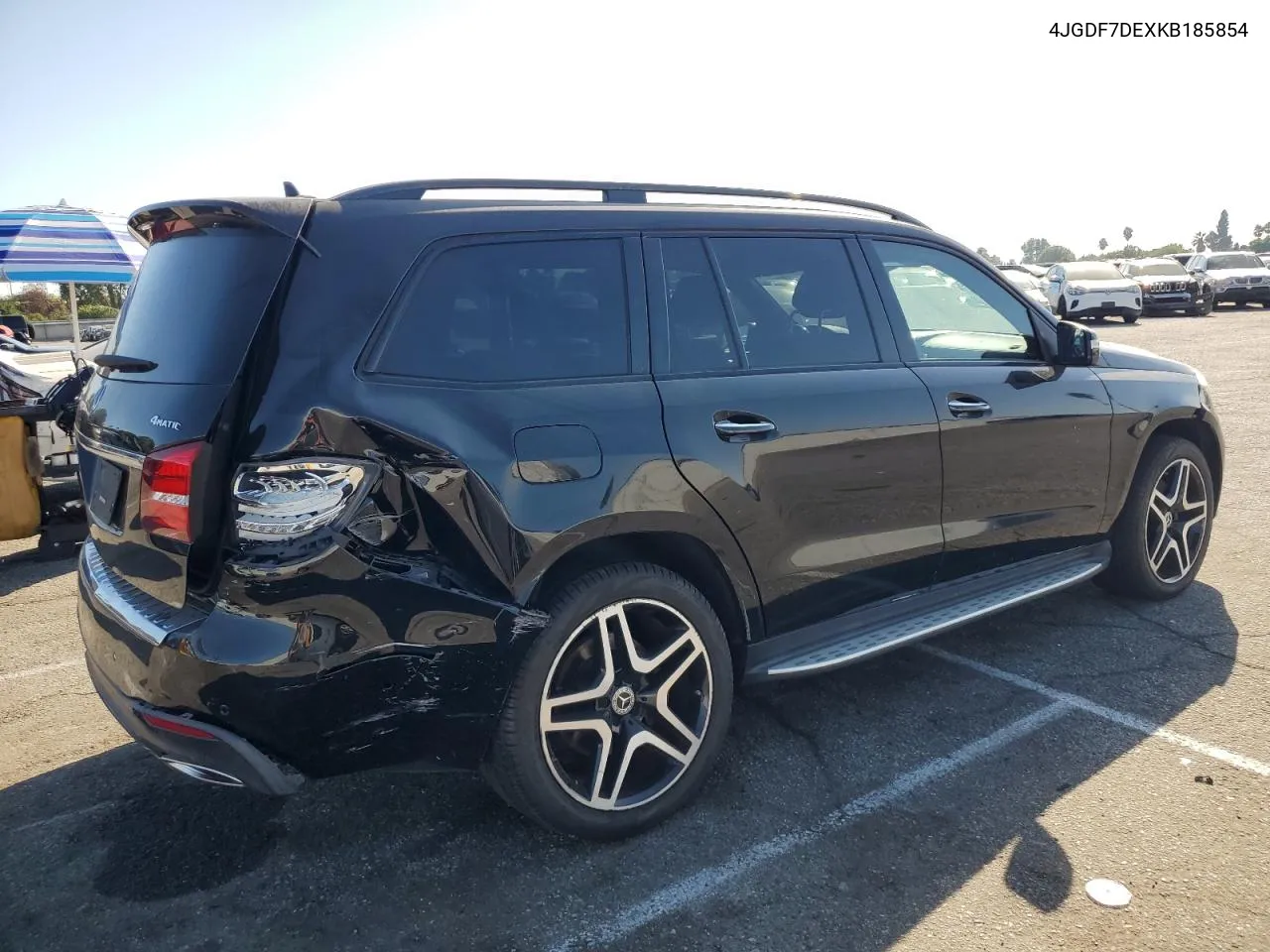 2019 Mercedes-Benz Gls 550 4Matic VIN: 4JGDF7DEXKB185854 Lot: 70946984