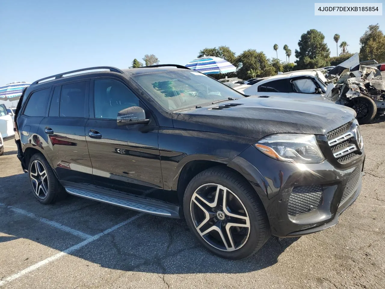 2019 Mercedes-Benz Gls 550 4Matic VIN: 4JGDF7DEXKB185854 Lot: 70946984