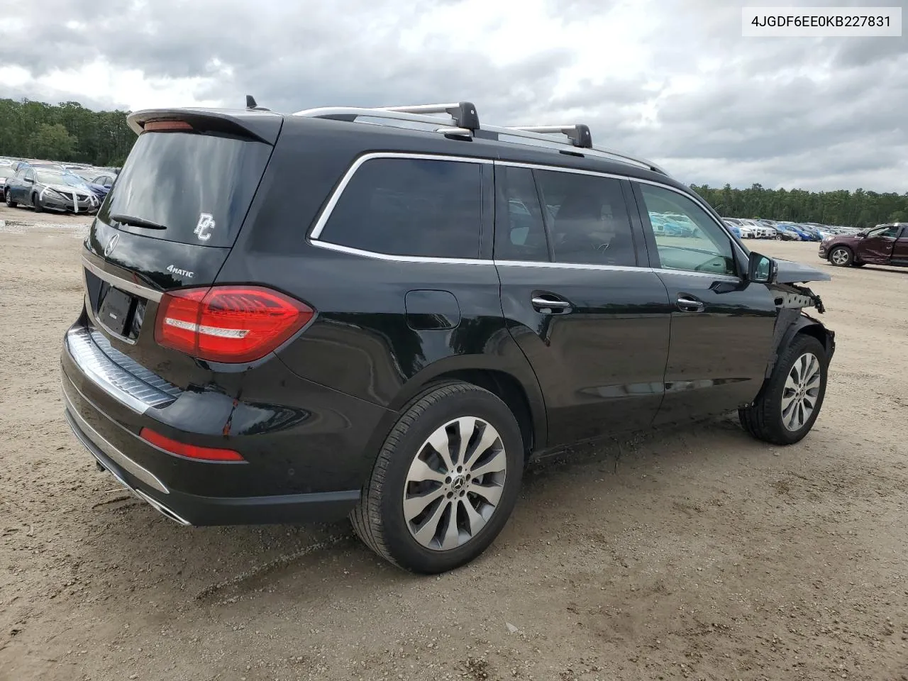 2019 Mercedes-Benz Gls 450 4Matic VIN: 4JGDF6EE0KB227831 Lot: 71576424