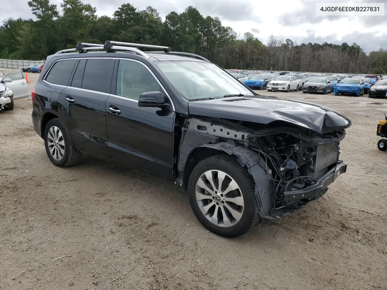 2019 Mercedes-Benz Gls 450 4Matic VIN: 4JGDF6EE0KB227831 Lot: 71576424