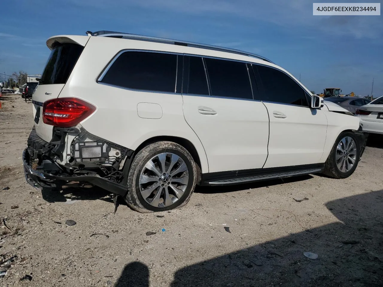 2019 Mercedes-Benz Gls 450 4Matic VIN: 4JGDF6EEXKB234494 Lot: 71784914