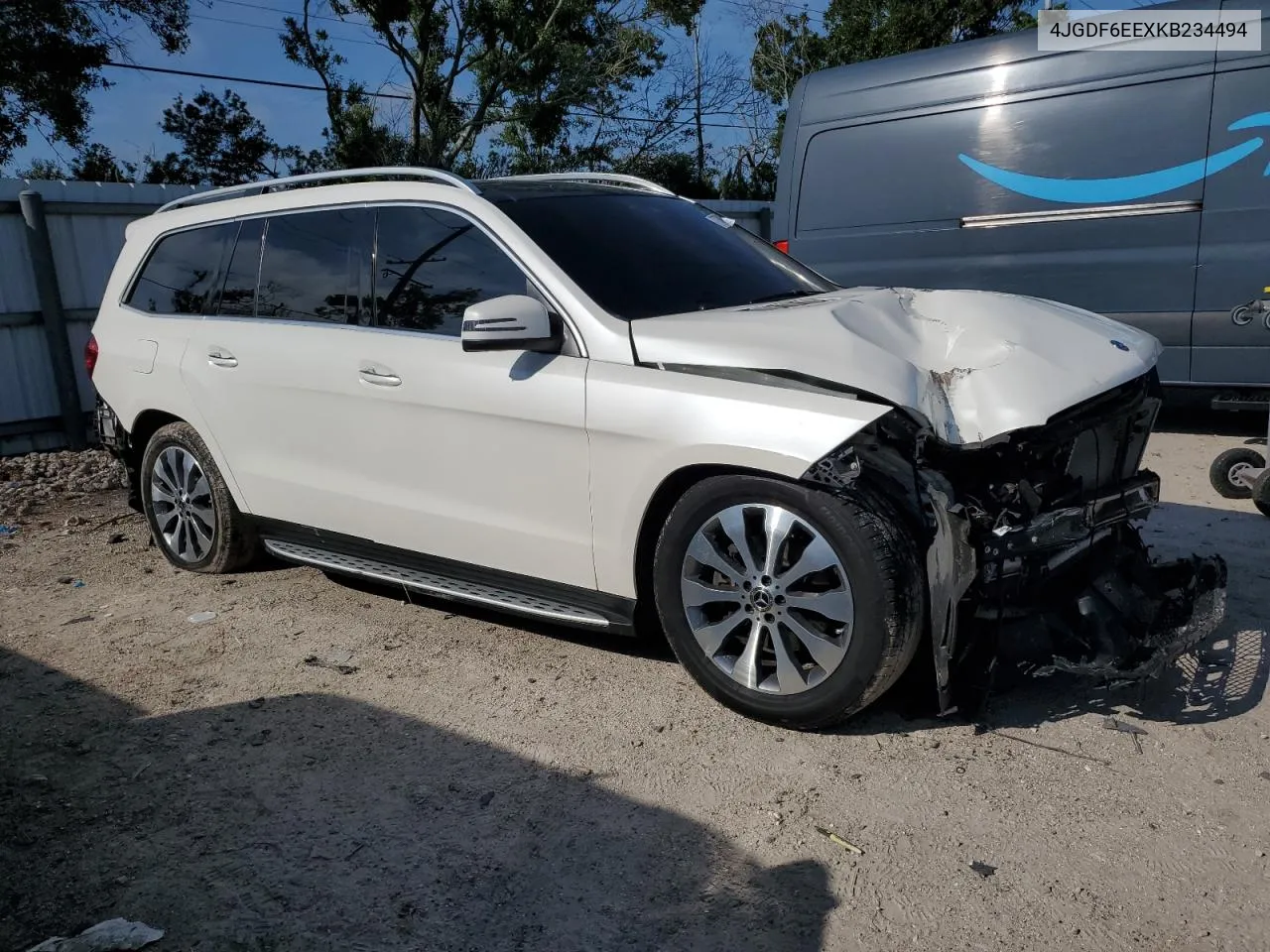 2019 Mercedes-Benz Gls 450 4Matic VIN: 4JGDF6EEXKB234494 Lot: 71784914