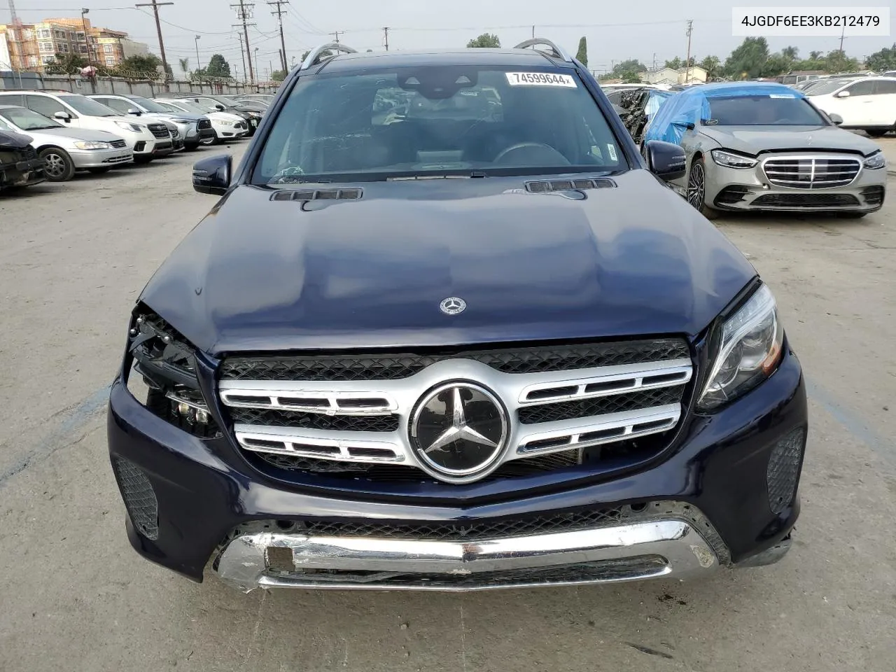 2019 Mercedes-Benz Gls 450 4Matic VIN: 4JGDF6EE3KB212479 Lot: 74599644