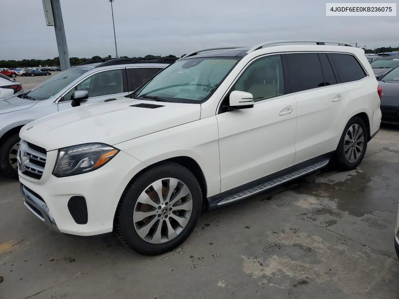 2019 Mercedes-Benz Gls 450 4Matic VIN: 4JGDF6EE0KB236075 Lot: 75052954