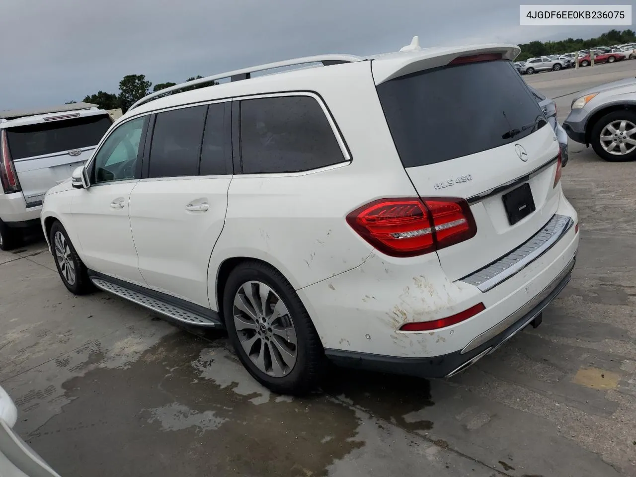 2019 Mercedes-Benz Gls 450 4Matic VIN: 4JGDF6EE0KB236075 Lot: 75052954