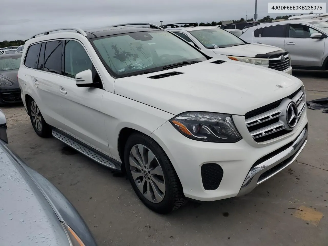 2019 Mercedes-Benz Gls 450 4Matic VIN: 4JGDF6EE0KB236075 Lot: 75052954