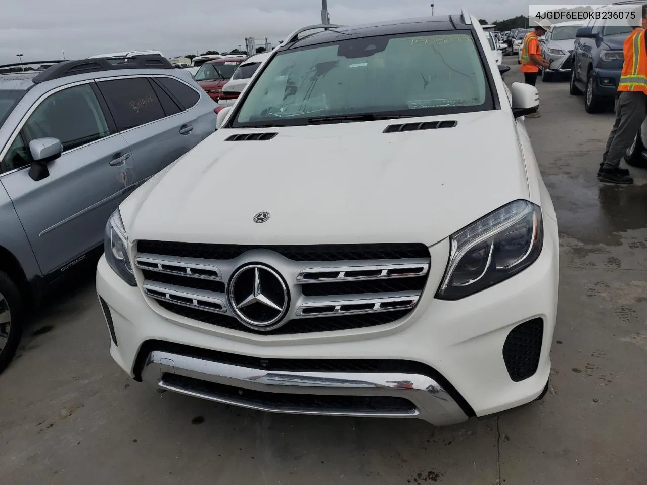 2019 Mercedes-Benz Gls 450 4Matic VIN: 4JGDF6EE0KB236075 Lot: 75052954