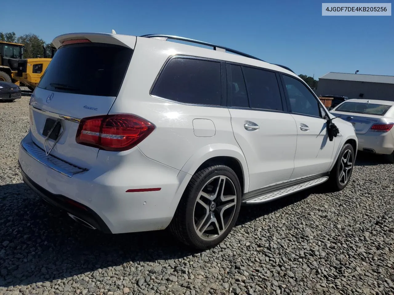 2019 Mercedes-Benz Gls 550 4Matic VIN: 4JGDF7DE4KB205256 Lot: 75401074