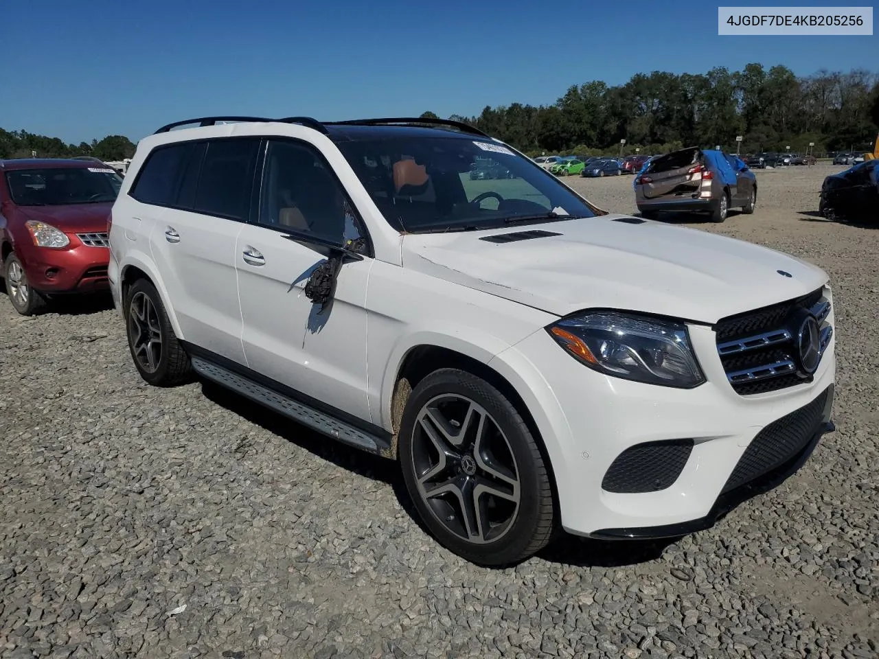 2019 Mercedes-Benz Gls 550 4Matic VIN: 4JGDF7DE4KB205256 Lot: 75401074