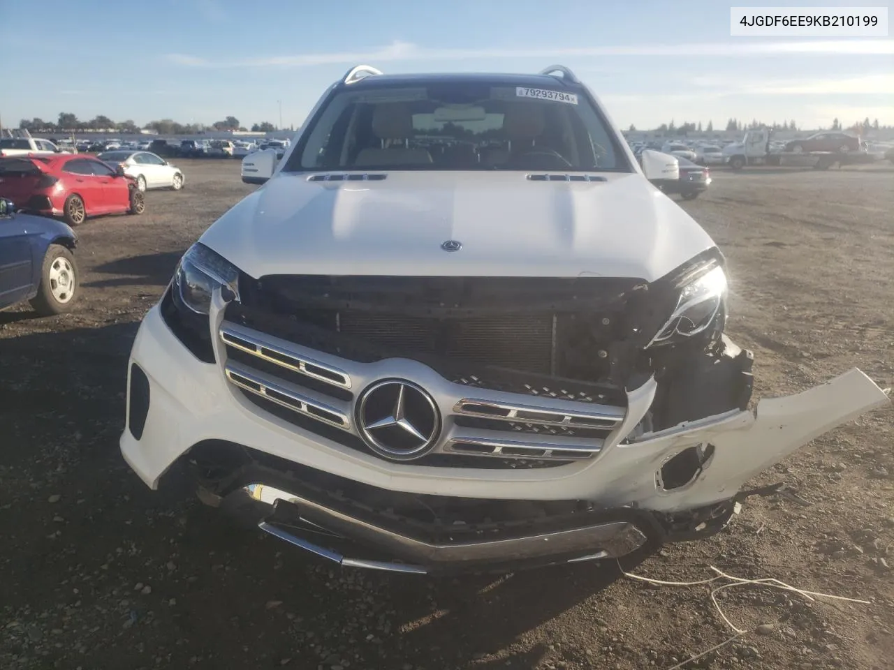 2019 Mercedes-Benz Gls 450 4Matic VIN: 4JGDF6EE9KB210199 Lot: 79293794