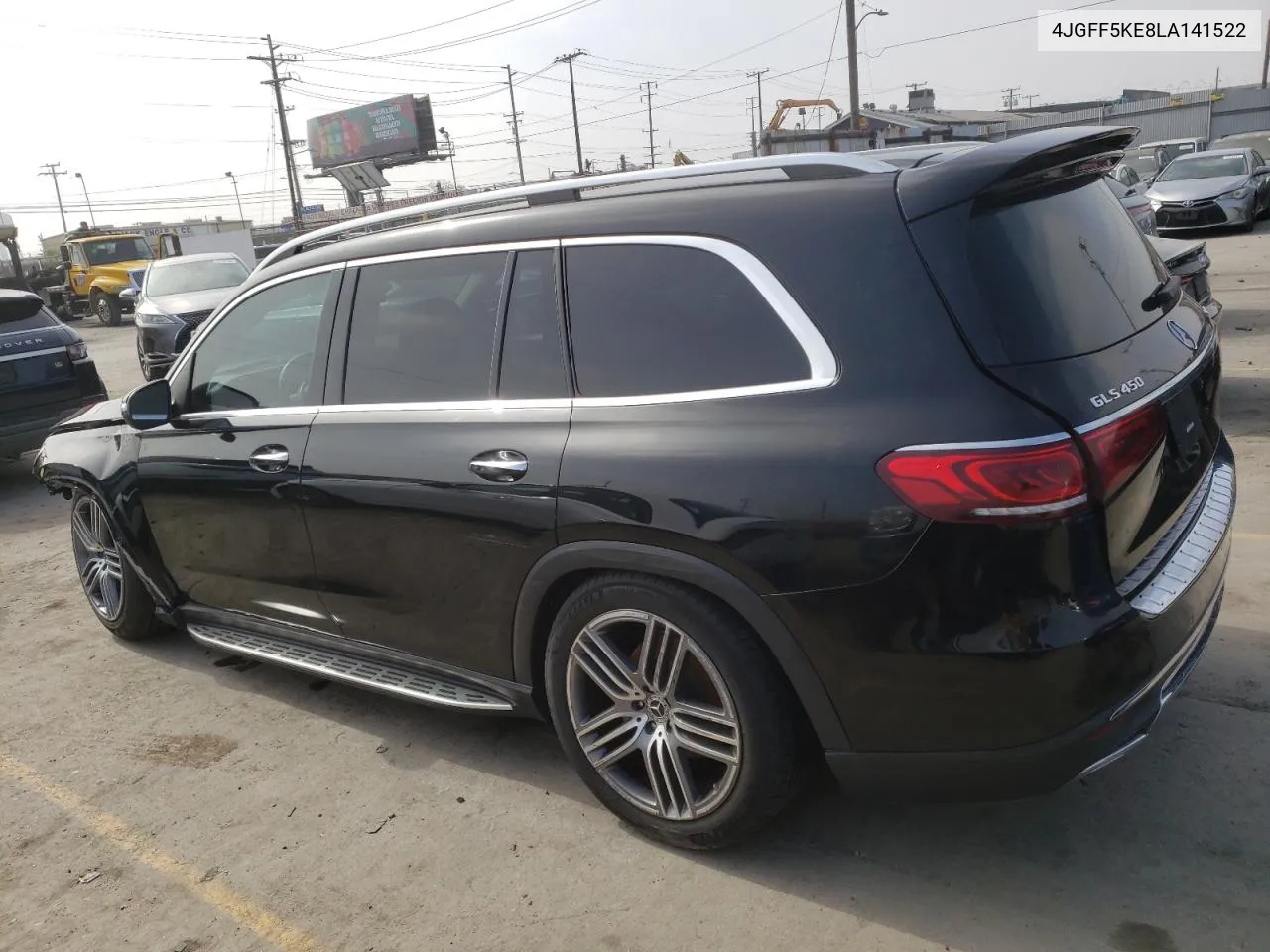 2020 Mercedes-Benz Gls 450 4Matic VIN: 4JGFF5KE8LA141522 Lot: 58096464