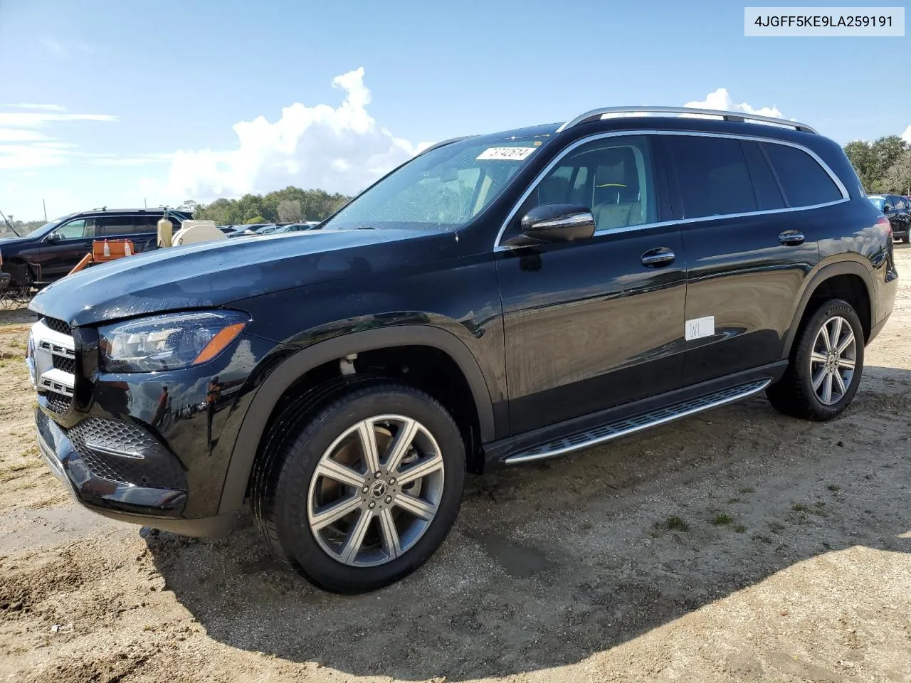 2020 Mercedes-Benz Gls 450 4Matic VIN: 4JGFF5KE9LA259191 Lot: 73742614