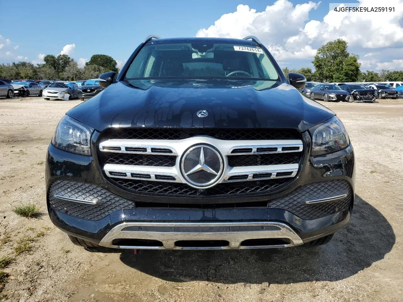 2020 Mercedes-Benz Gls 450 4Matic VIN: 4JGFF5KE9LA259191 Lot: 73742614