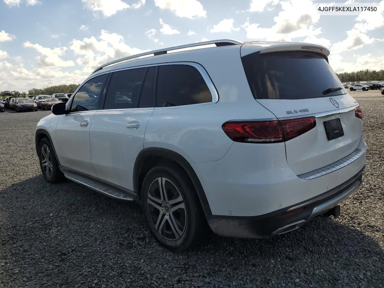 2020 Mercedes-Benz Gls 450 4Matic VIN: 4JGFF5KEXLA117450 Lot: 76022194