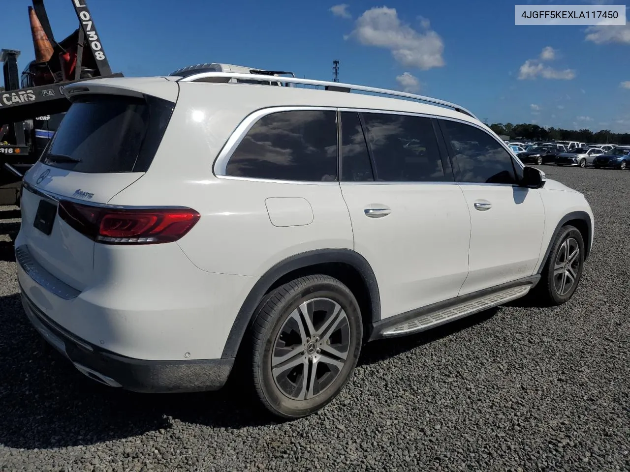 2020 Mercedes-Benz Gls 450 4Matic VIN: 4JGFF5KEXLA117450 Lot: 76022194