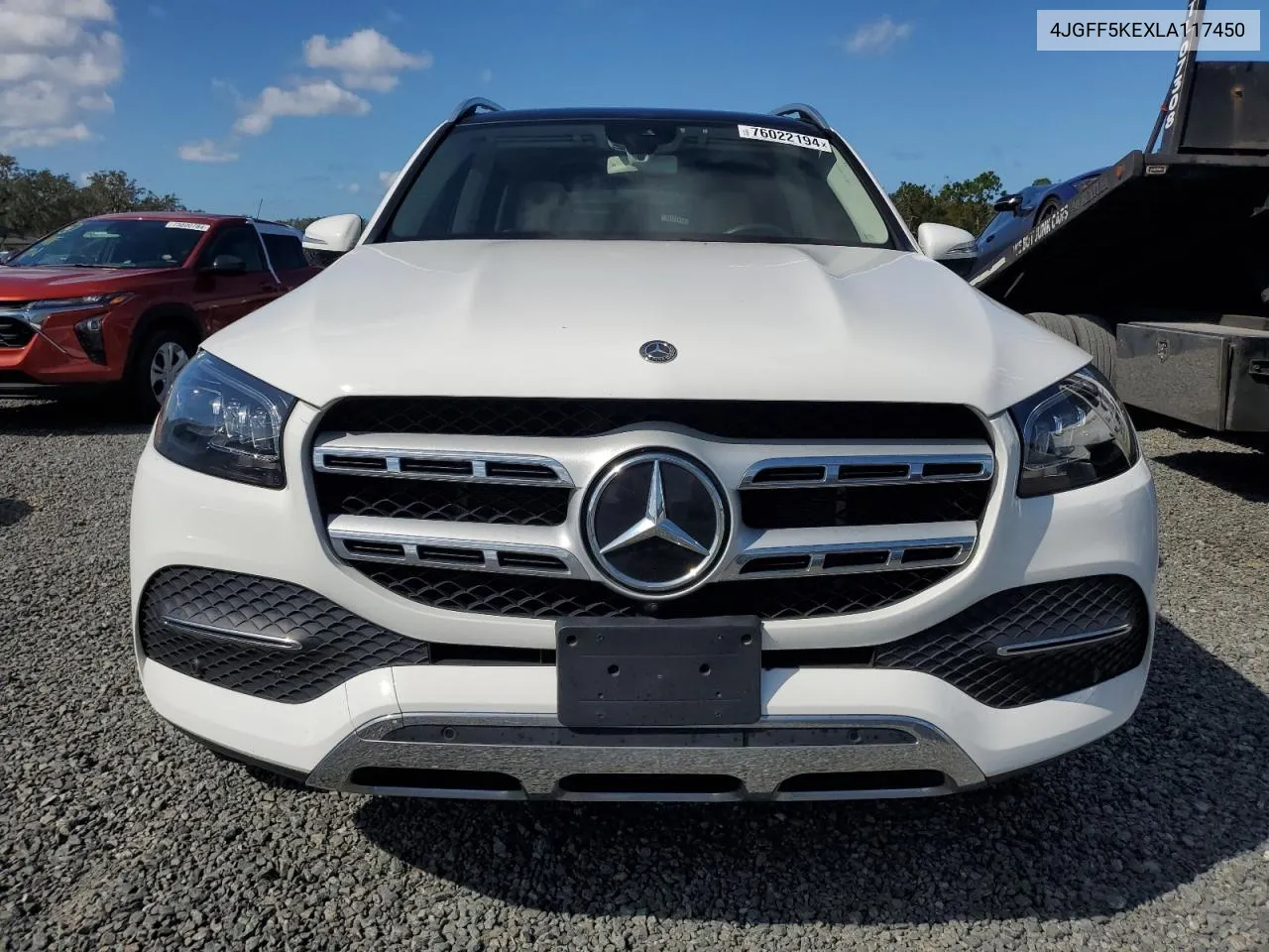 2020 Mercedes-Benz Gls 450 4Matic VIN: 4JGFF5KEXLA117450 Lot: 76022194