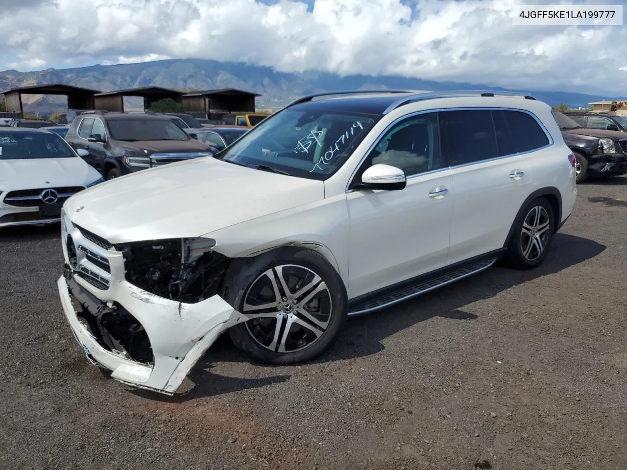 2020 Mercedes-Benz Gls 450 4Matic VIN: 4JGFF5KE1LA199777 Lot: 77047114