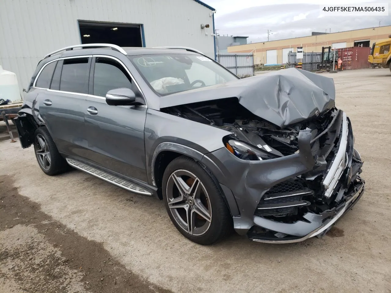 2021 Mercedes-Benz Gls 450 4Matic VIN: 4JGFF5KE7MA506435 Lot: 67410684