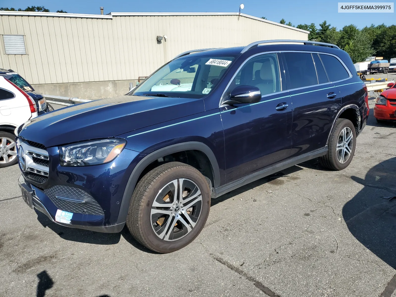 2021 Mercedes-Benz Gls 450 4Matic VIN: 4JGFF5KE6MA399975 Lot: 68418044