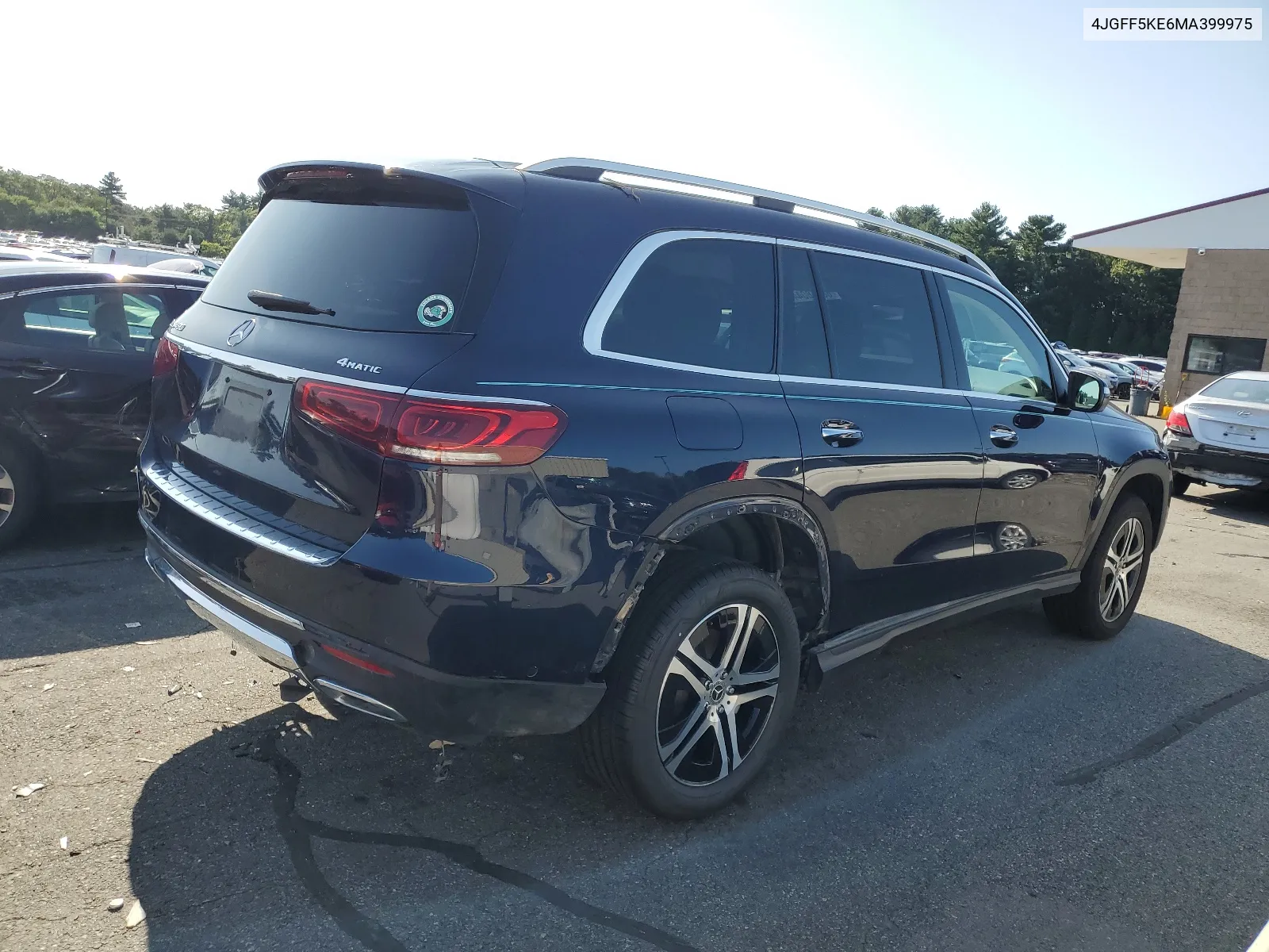 2021 Mercedes-Benz Gls 450 4Matic VIN: 4JGFF5KE6MA399975 Lot: 68418044