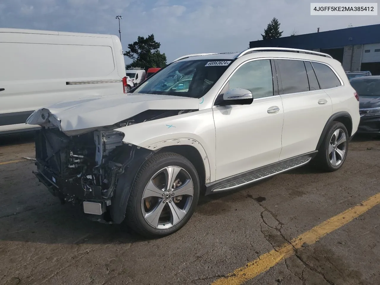 2021 Mercedes-Benz Gls 450 4Matic VIN: 4JGFF5KE2MA385412 Lot: 68863624