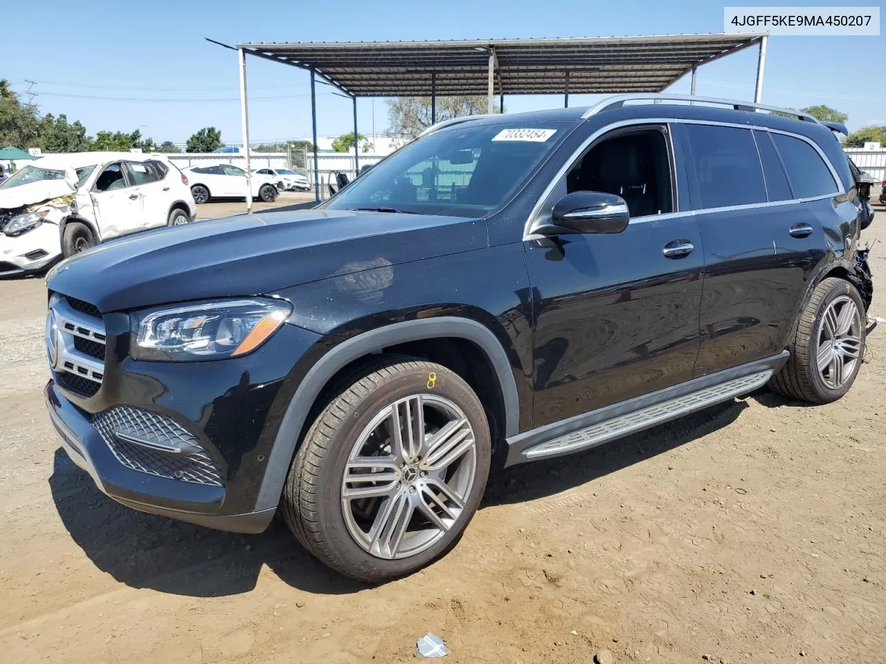 2021 Mercedes-Benz Gls 450 4Matic VIN: 4JGFF5KE9MA450207 Lot: 70332454