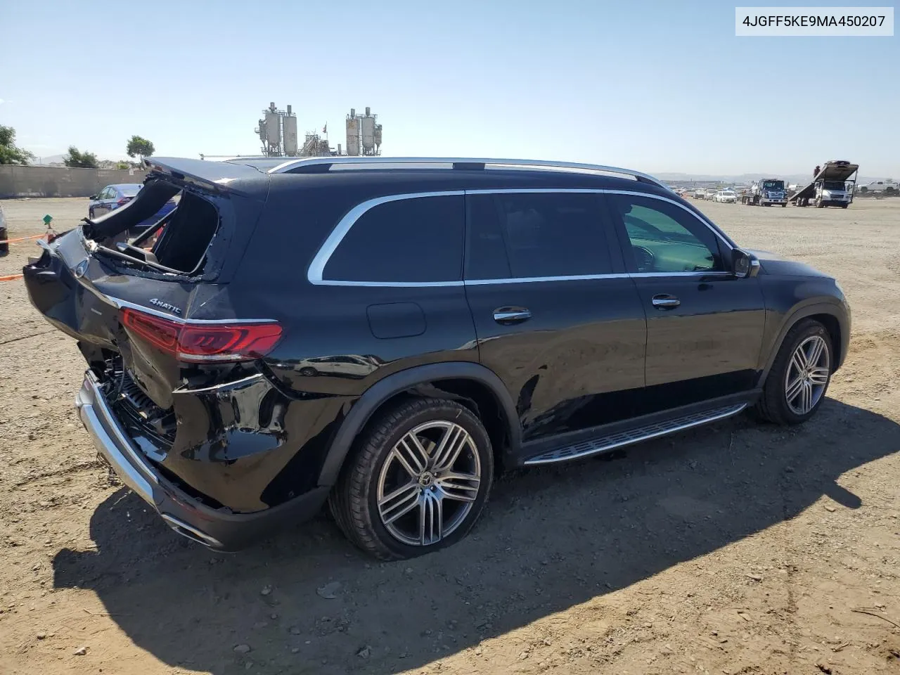 2021 Mercedes-Benz Gls 450 4Matic VIN: 4JGFF5KE9MA450207 Lot: 70332454