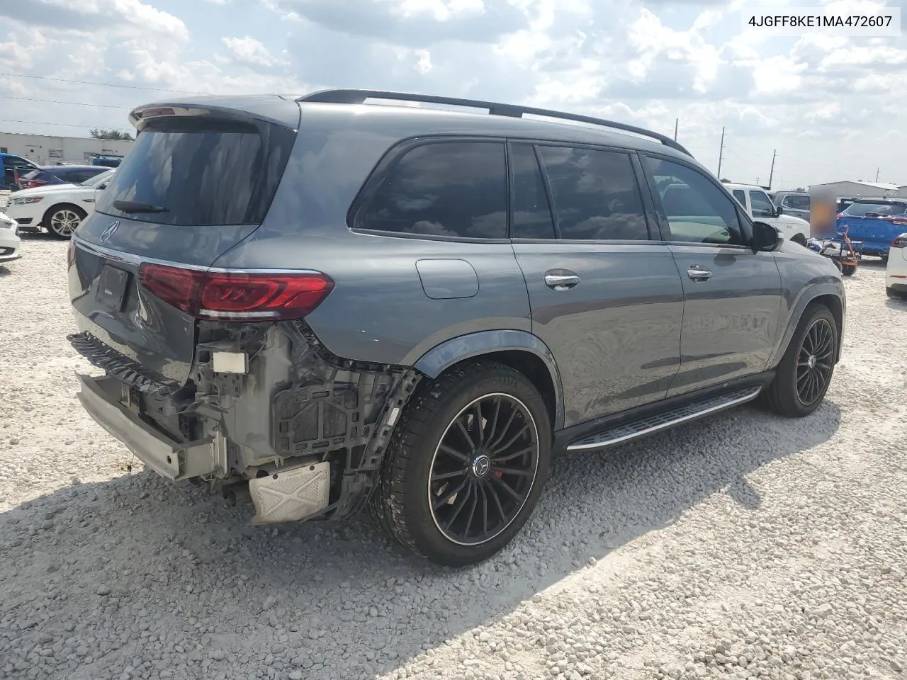 2021 Mercedes-Benz Gls 63 Amg 4Matic VIN: 4JGFF8KE1MA472607 Lot: 70579064