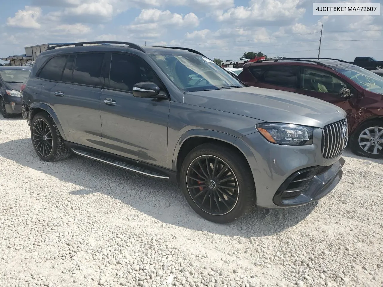 2021 Mercedes-Benz Gls 63 Amg 4Matic VIN: 4JGFF8KE1MA472607 Lot: 70579064