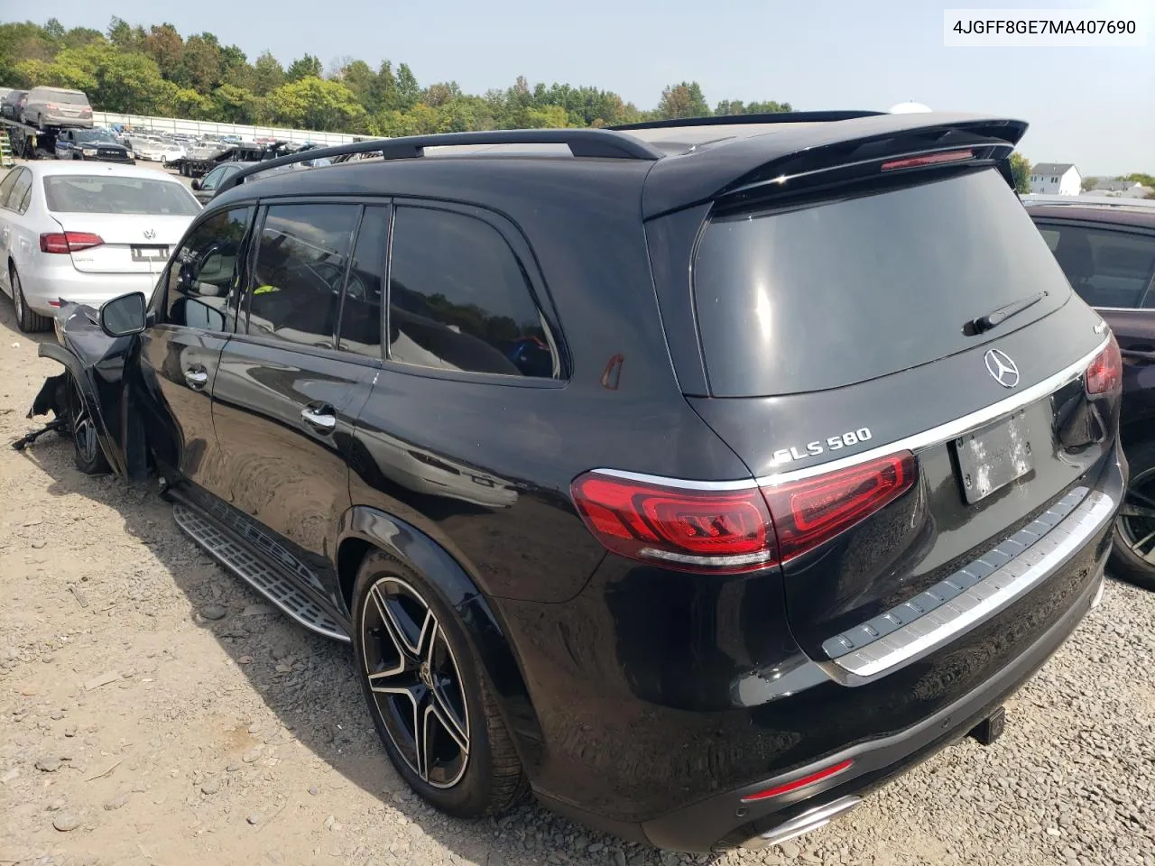 2021 Mercedes-Benz Gls 580 4Matic VIN: 4JGFF8GE7MA407690 Lot: 70605894