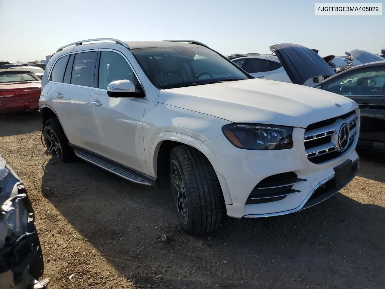 2021 Mercedes-Benz Gls 580 4Matic VIN: 4JGFF8GE3MA405029 Lot: 73990684