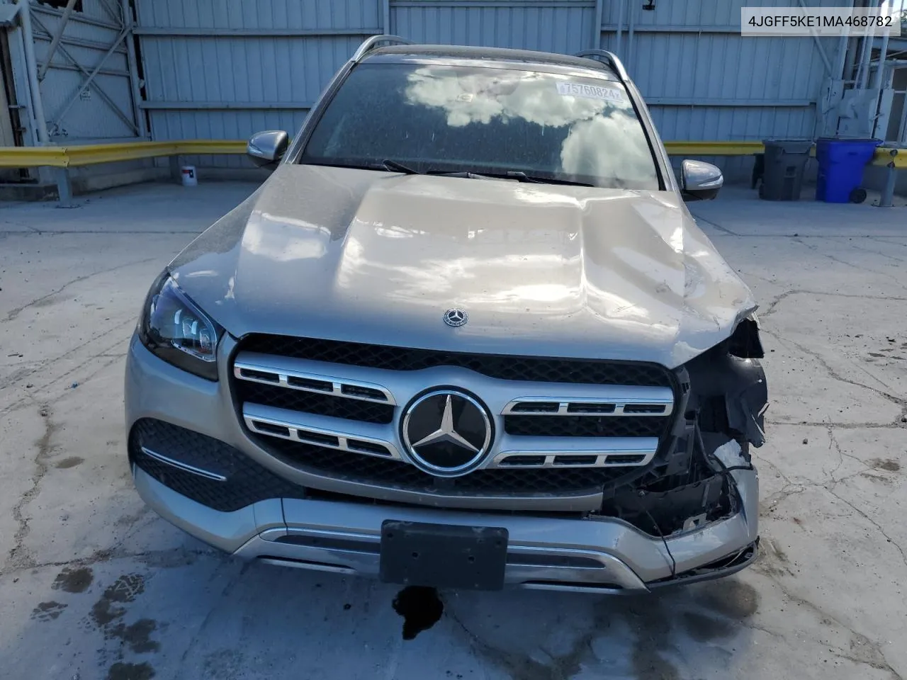 2021 Mercedes-Benz Gls 450 4Matic VIN: 4JGFF5KE1MA468782 Lot: 75760824