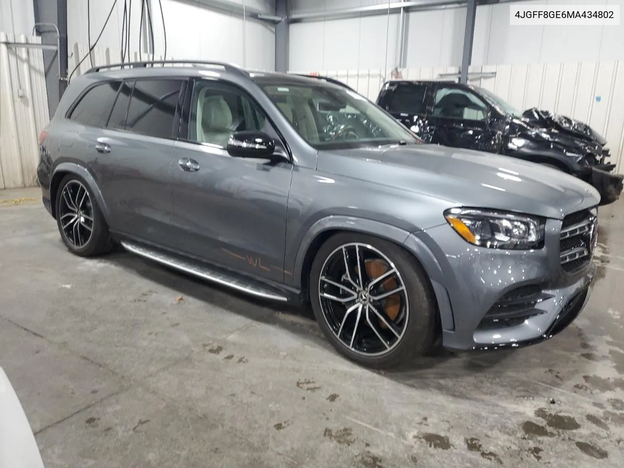 2021 Mercedes-Benz Gls 580 4Matic VIN: 4JGFF8GE6MA434802 Lot: 76000184