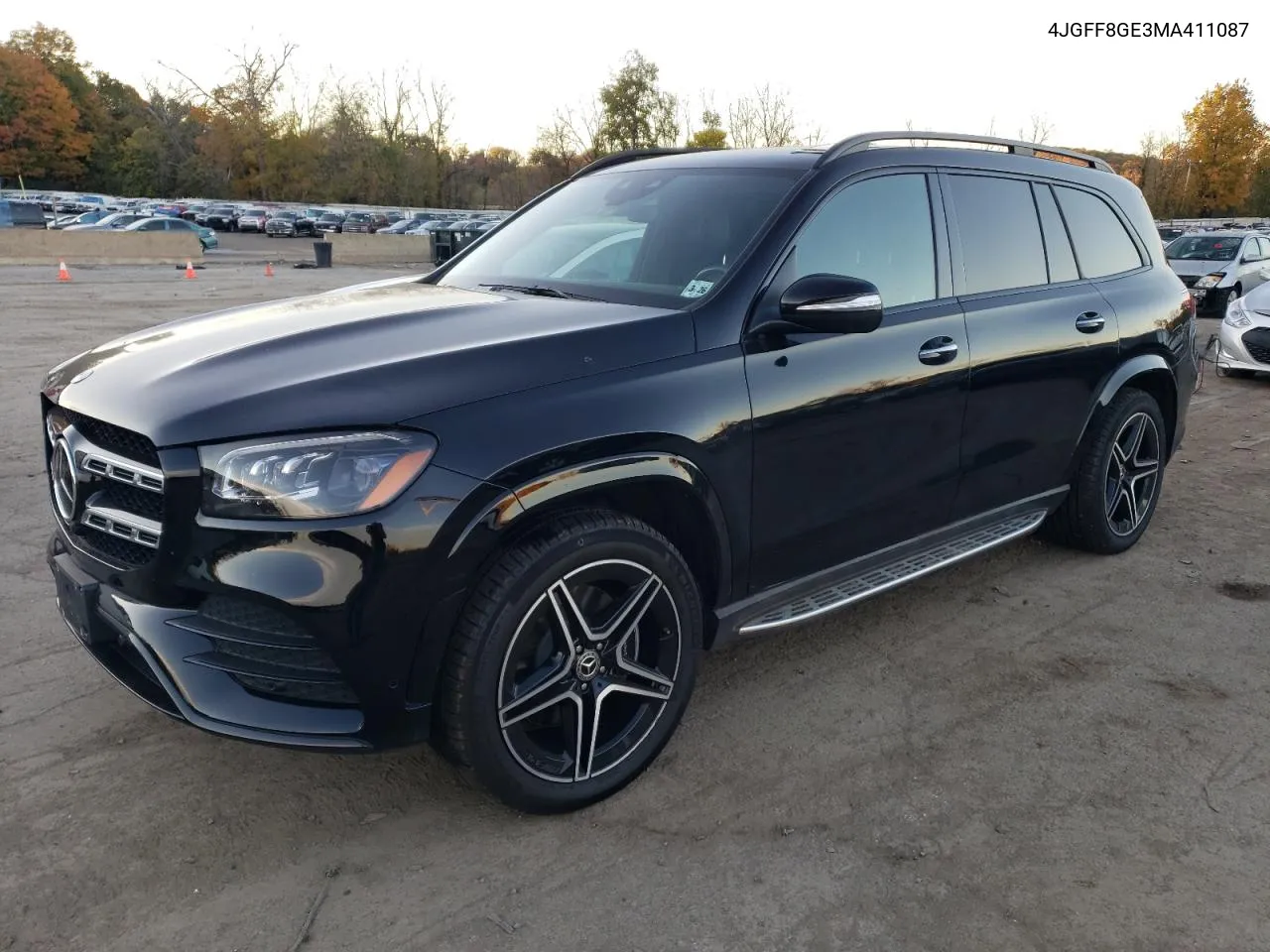 2021 Mercedes-Benz Gls 580 4Matic VIN: 4JGFF8GE3MA411087 Lot: 76354664