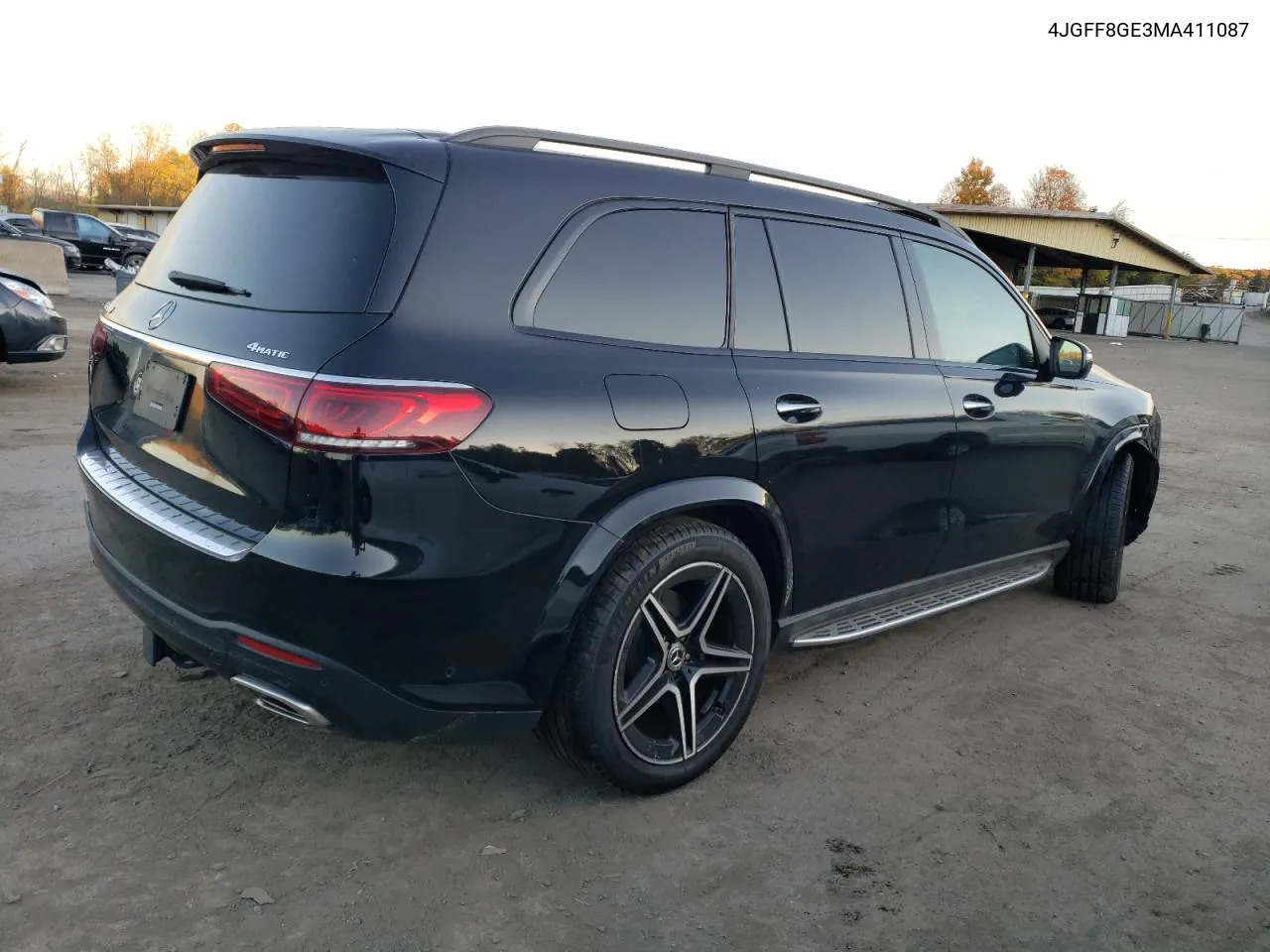 2021 Mercedes-Benz Gls 580 4Matic VIN: 4JGFF8GE3MA411087 Lot: 76354664